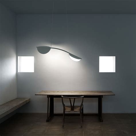 Almendra S2 Arc Long LED Suspension Lamp By Flos LOVEThESIGN