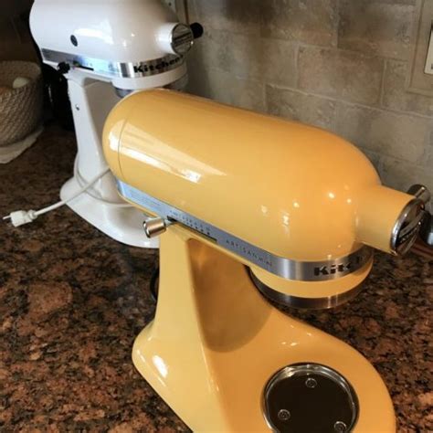 *kitchenaid artisan mini compared with kitchenaid classic stand mixer (k45sswh). Kitchenaid Artisan Mini to the Rescue - Jackson's Job
