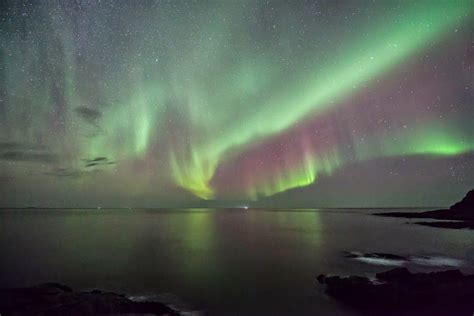 Arctic Light Aurora Borealis At Vesterålen Northern Norway