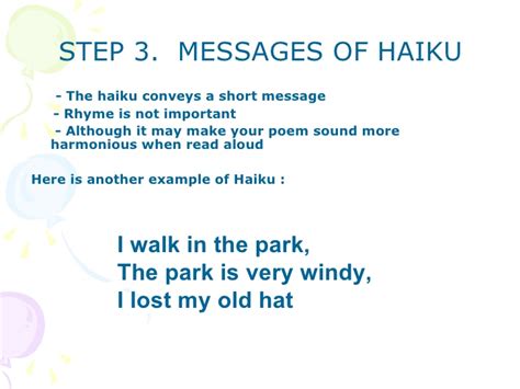 Example of haiku poems 575 syllables | Blog