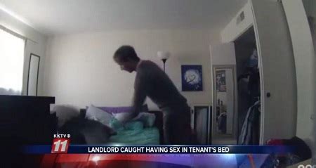 Shocker Landlord Caught Having S X On His Own Tenant S Bed And Then