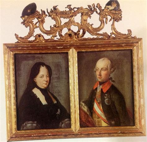 Maria Teresa De Austria Y Su Hijo José Ii Emperador De Austria Reina