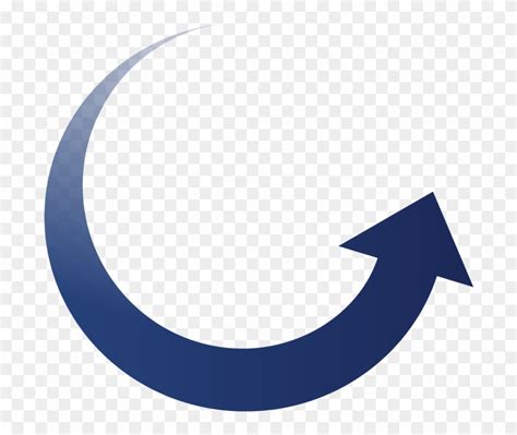 Download Download Pix For Red Curved Arrow Png - Half Circle Arrow ...