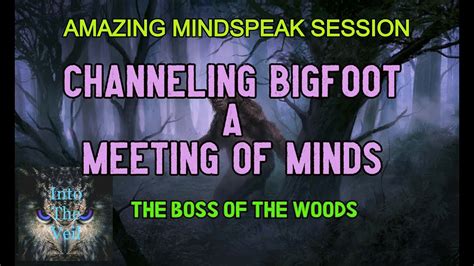Channeling Bigfoot A Meeting Of The Minds Youtube
