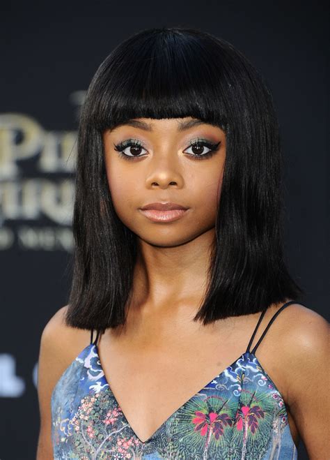 She also appeared in the cbs series, happy together, executive produced by ben winston and harry styles,. SKAI JACKSON at Pirates of the Caribbean: Dead Men Tell no ...