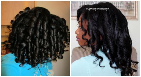 So, if you're thinking about updating your hairstyle, this guide is for. Curlformers on Relaxed Dry Hair vs Wet Hair - Black Hair ...