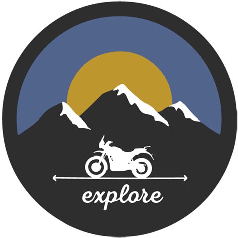 Bike Mountain Explore Sticker Just Stickers Just Stickers