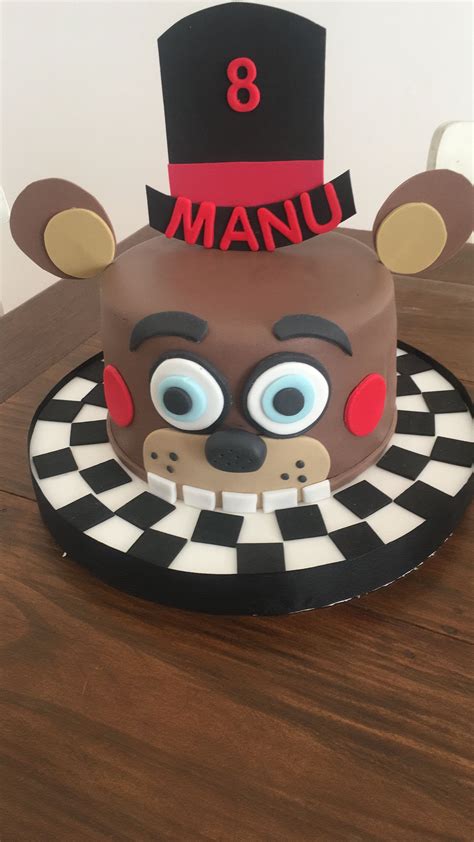 Golden Freddy Birthday Cakes