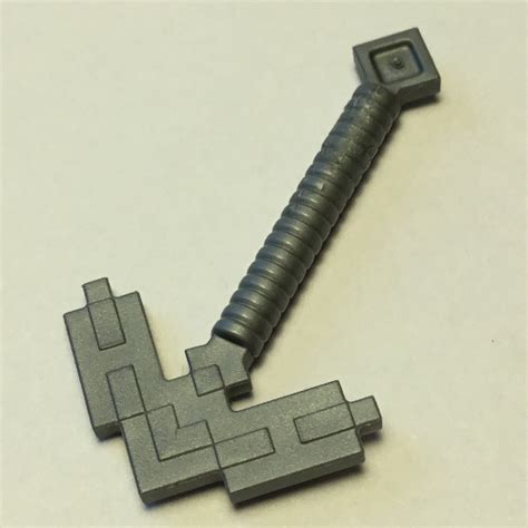 Lego Part 18789 Tool Pickaxe Blocky Double Rebrickable Build With Lego