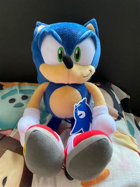 Sega Sonic Plush Toy Hobbies And Toys Toys And Games On Carousell