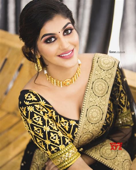 Actress Yashika Aannand Latest Gorgeous And Stunning Traditional Stills