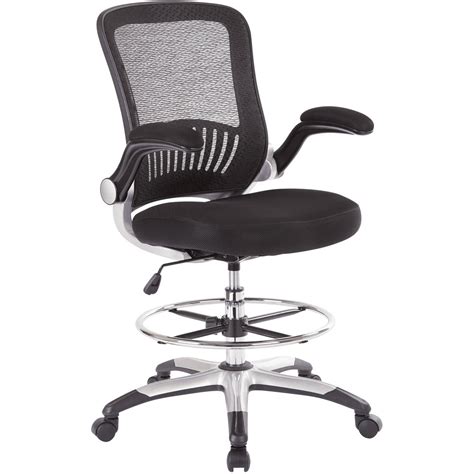Office Star Products Mesh Back Drafting Chair With Mesh Seat
