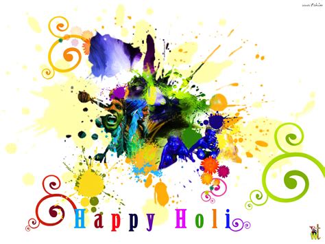 Happy Holi Widescreen Hd Wallpaper 1600x1200 Holi Festival