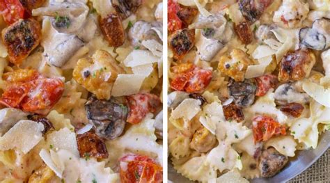 Farfalle with roasted chicken and roasted garlic… if you. The Cheesecake Factory Farfalle with Chicken and Roasted ...