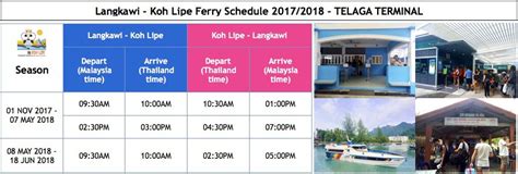 Compare prices for trains, buses, ferries and flights. Langkawi to koh lipe ferry schedule 2017/ 2018 - Online ...