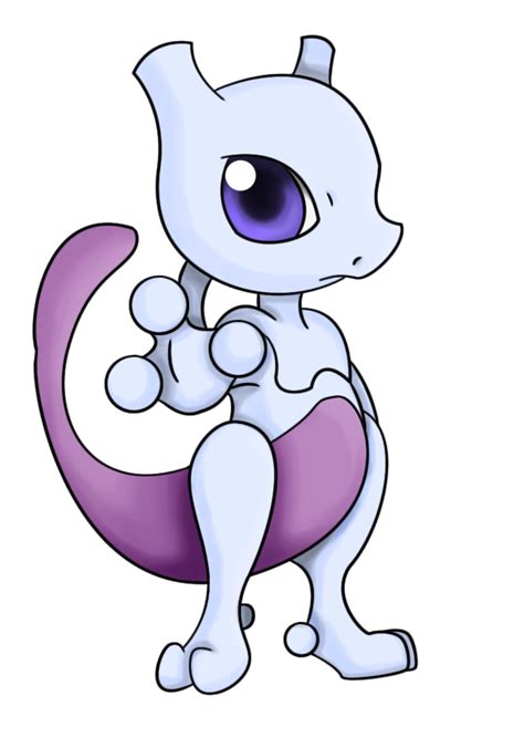 Pin By Taylor Aurty On Mewtwo Mew And Mewtwo Chibi Mewtwo