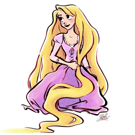 David Gilson Disney Rapunzel Walt Disney Princess Rapunzel Disney Princess Art Disney Fan