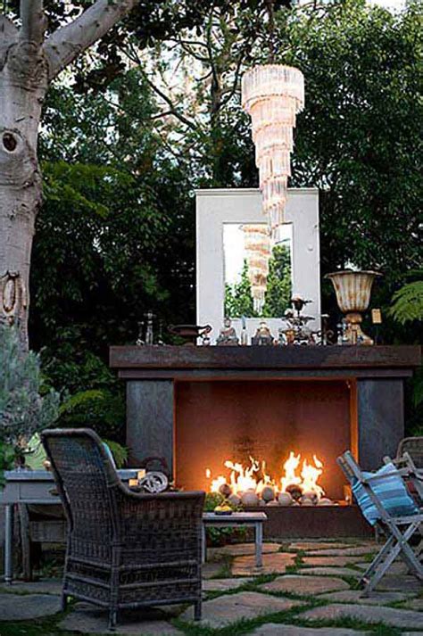 2030 Outdoor Fireplace Mantel Ideas