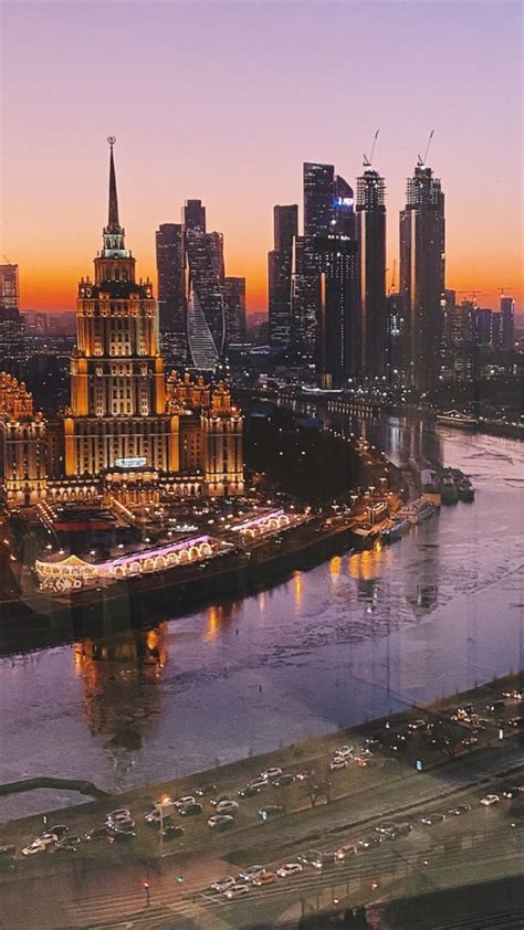 Sunset Moscow Photography Живописные пейзажи Красивые места Пейзажи