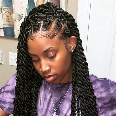 Senegalese Twist With Human Hair
