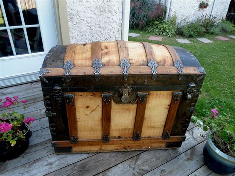 Painted Antique Trunk Collectors Weekly