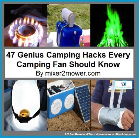 Diy And Household Tips 47 Genius Camping Hacks Every Camping Fan
