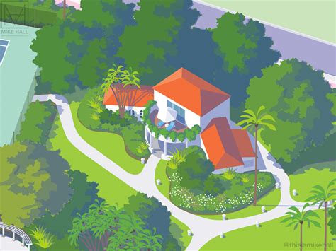 Visitor Map For A Hotel Resort In Barbados On Behance