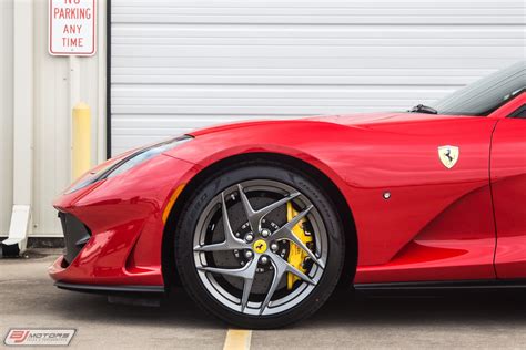 Used 2019 Ferrari 812 Superfast Rosso Corsa D W Cuoio Interior For Sale