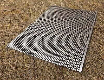 20 Ga Perforated 316 Stainless Steel Sheet 0 0375 X 15 25 X 10 5 3