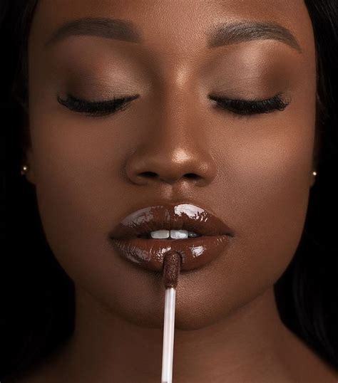 Pin By Z O On Makeup Lipstick For Dark Skin Dark Brown Lipstick