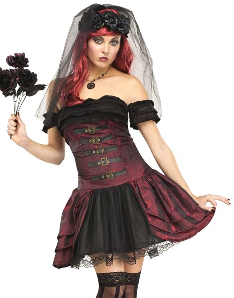 Sexy Adult Womens Dracula Bride Vampire Queen Steampunk Halloween ...