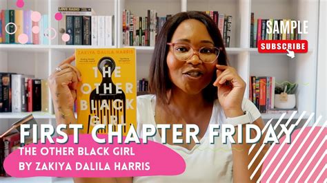 First Chapter Friday 📖🤓 Reading From The Other Black Girl By Zakiya Dalila Harris Youtube