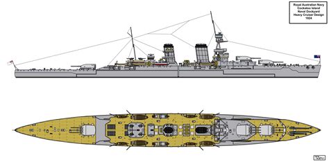 Australian Navy Never Were Designs Part 3 Warship Projects World Of
