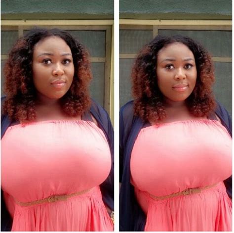 Plus Size Lady Flaunts Massive Boobs On Social Media Photos