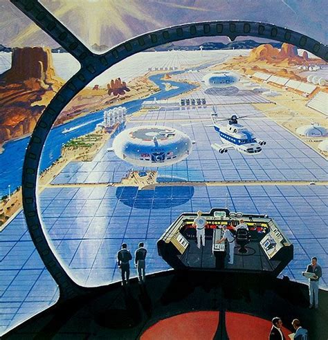 Robert Mccalls Solar Farm Concept Art Space Fantasy Sci Fi Fantasy