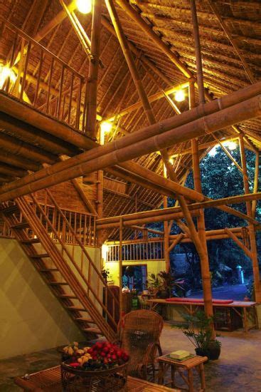 Bamboo House Thailand Bamboo Arts And Crafts Gallery Architecture