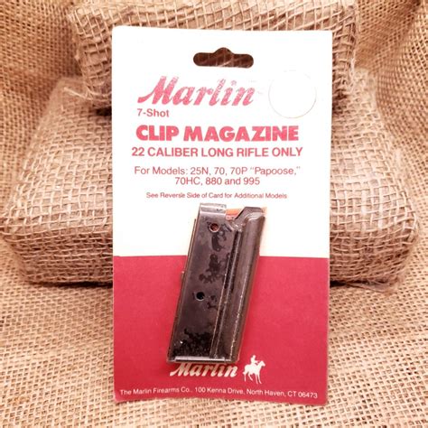 New Old Stock Marlin Model 70 7 Round Clip Magazine 22 Lr Fits