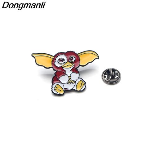 Dongmanli Cute Gremlins Pins Metal Badge Cartoon Character