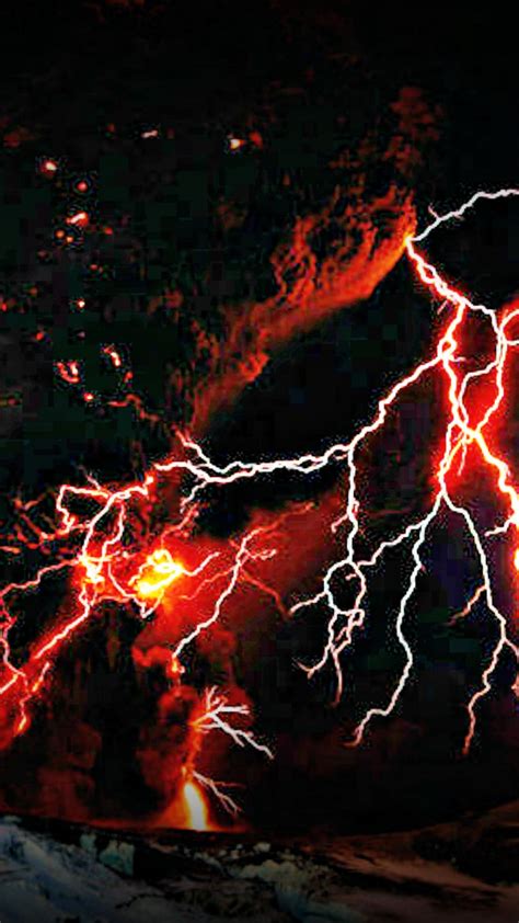 Free Download Volcano Lightning 101403 High Quality And Resolution