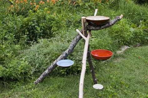 The best type of glue will be a waterproof bonding agent, so make sure you choose your glue wisely. DIY Bird Bath Water Park | Backyard Projects - Birds and ...