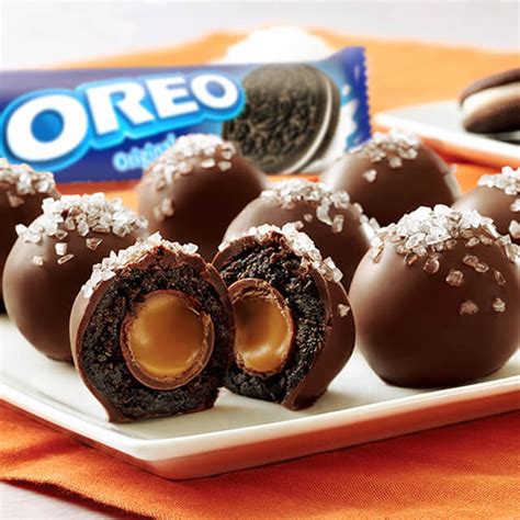 Salted Caramel Oreo Cookie Balls Twist And Make