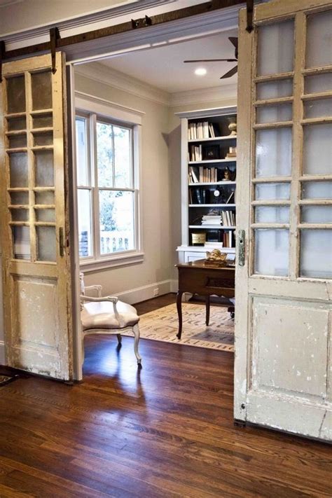 Antique Doors In The Interior Add Unique Accents To The