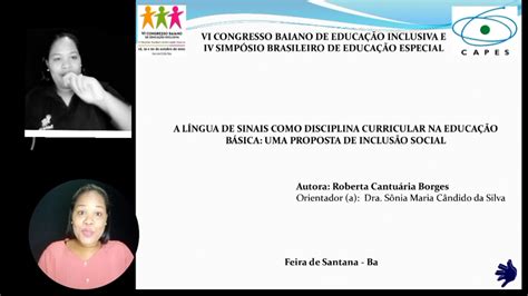 A LÍngua De Sinais Como Disciplina Curricular Na EducaÇÃo BÁsica Uma Proposta De InclusÃo