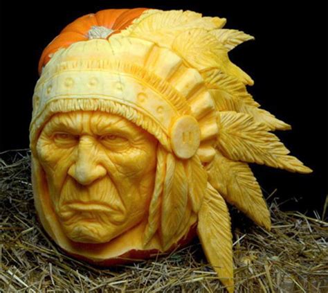10 Most Artistic Pumpkin Carvings By Ray Villafane