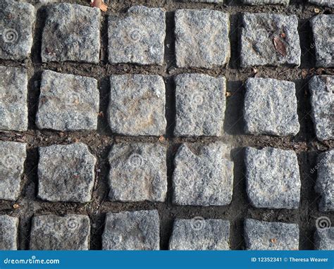 Historic Cobblestones Stock Image Image Of Gray Walking 12352341