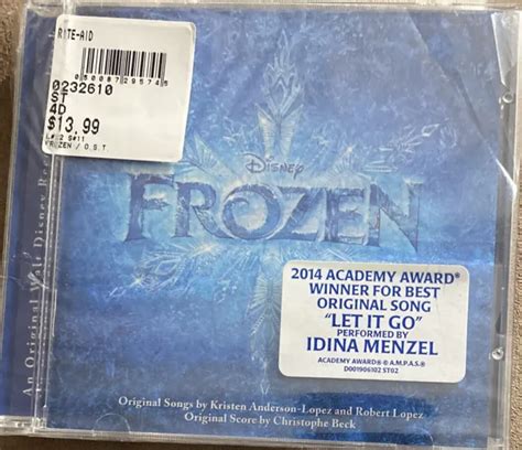 Frozen Cd Original Walt Disney Records Soundtrack New Let It Go