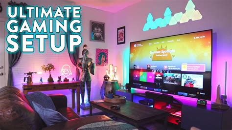 My Ultimate Console Gaming Setup Tour Youtube