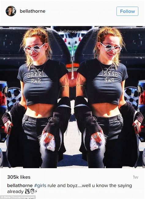 Bella Thorne Bares Her Abs After Hollywood Gym Session With Twin