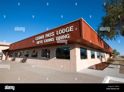 Cedar Pass Lodge In Badlands National Park South Dakota Usa Stock