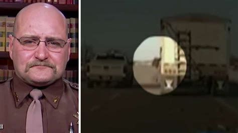 Cop Jumps Into Moving Truck To Save Driver Fox News Video